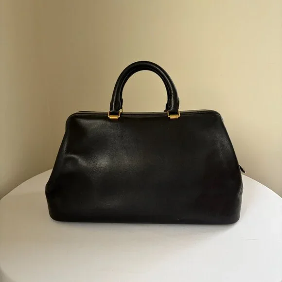 Celine Phoebe Philo black doctor top handle bag rare - Picture 4 of 16